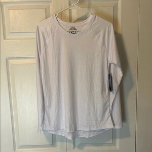 UPF 50+ Vapor Apparel White Long Sleeve Women's Top
